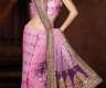 Bollywood Shiffli saree mit Blusenstoff